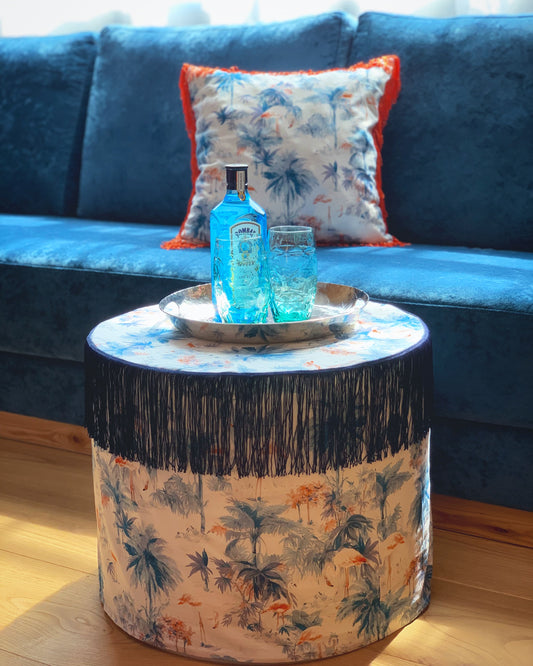 Flamingo Delight - Pouf