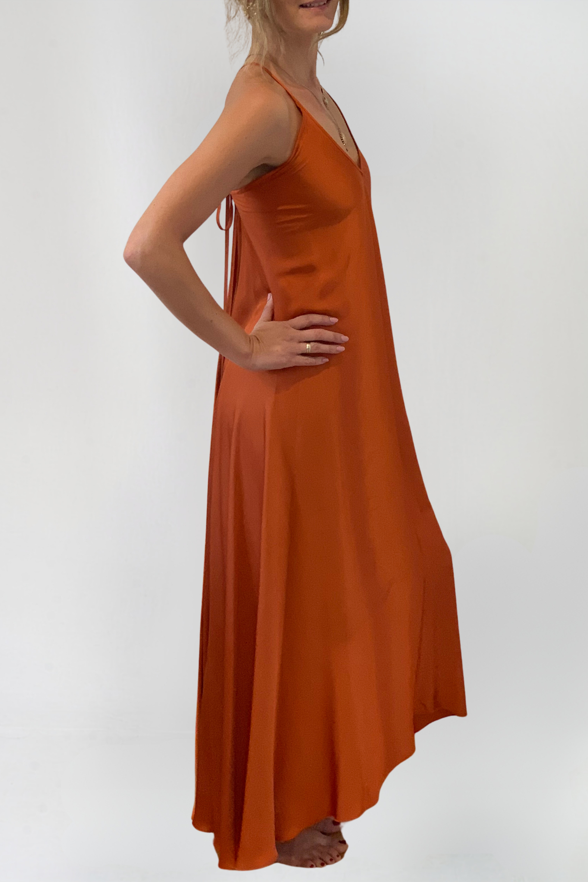 Have One Maxikleid Terracotta
