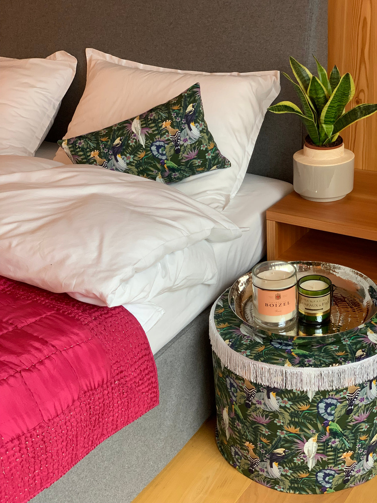 Kakadu Crush Cushion